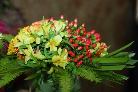 Flower composition Stock Photos