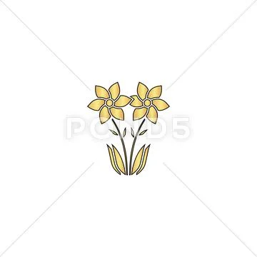 Flower Computer Symbol