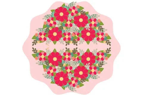 Flower Concept Illustration Illustrazione stock