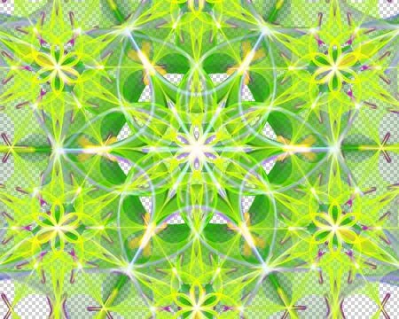 Flower of consciousness Stock Illustration