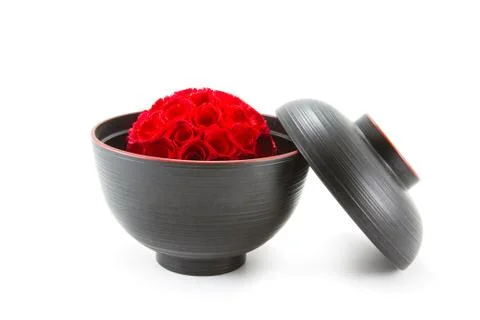 Flower in the cup Stock Photos