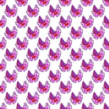 Flower curls Stock Illustration