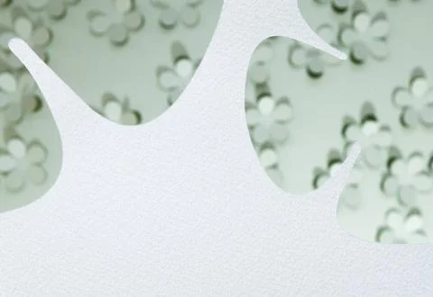 Flower cut-outs Stock Photos