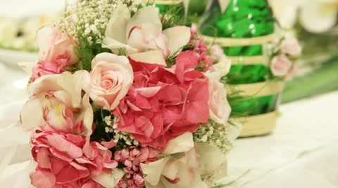 Flower decor Stock Footage 12669523