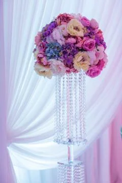 Flower decor Stock Photos