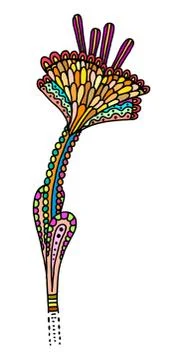 Flower decoration Stock Illustration