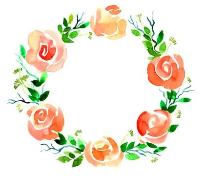 Flower decoration Illustrazione stock