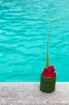 Flower decorative background Foto stock