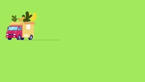 Flower delivery Video stock 246898828