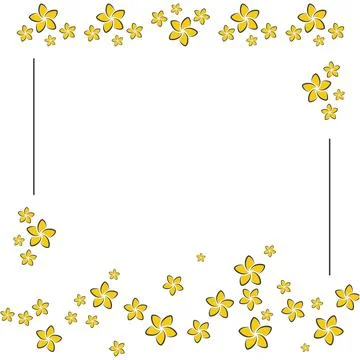 Flower design background. Flower background. Flower design. Flower border d.. Illustrazione stock