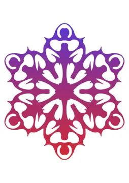 Flower Design Illustrazione stock