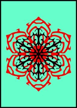 Flower Design Stock Illustration