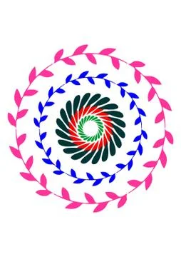 Flower Design Stock Illustration