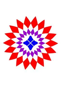 Flower Design Stock Illustration