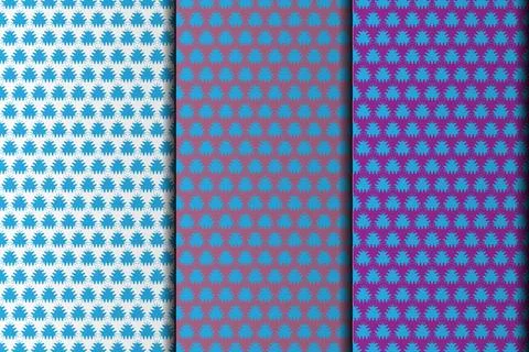 Flower design vector eps seamless pattern design. Illustrazione stock