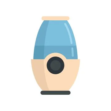 Flower diffuser icon, flat style Stock Illustration