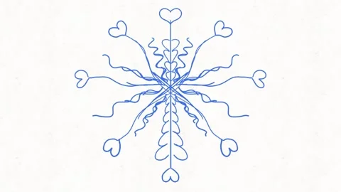 Flower Drawing Process Animation Stock Footage 331633987