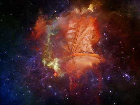 The Flower of Dream Space Stock-Illustration