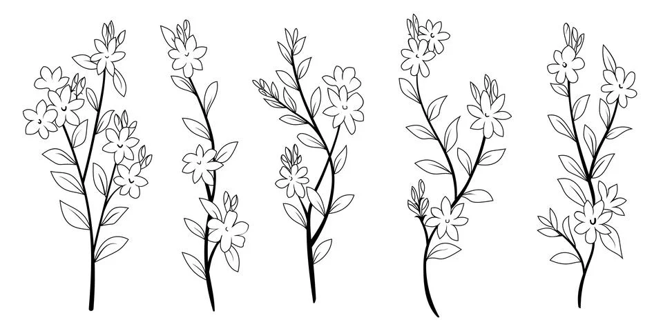 Flower element 스톡 일러스트