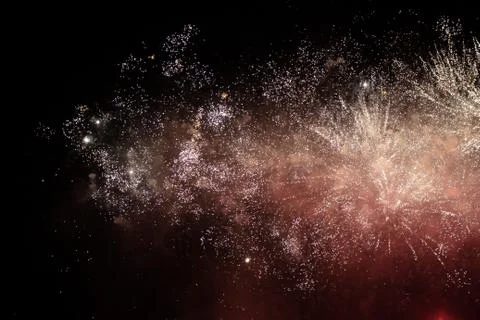 Flower firework in Japan 写真素材