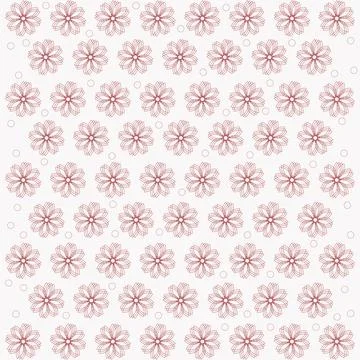 Flower floral seamless pattern vector illustration Stock Illustration