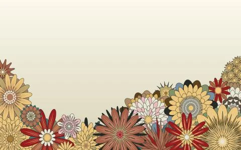 Flower foreground Stock Illustration