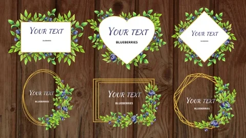 Flower headers Stock After Effects