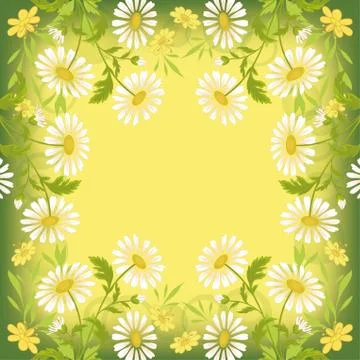 Flower holiday background Stock Illustration