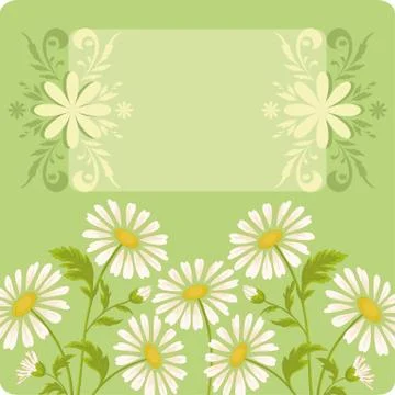 Flower holiday background Stock Illustration