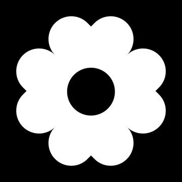 Flower icon collection vector illustrations for print, web and graphic design Stock Illustration