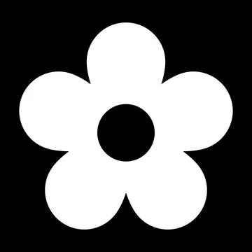 Flower icon collection vector illustrations for print, web and graphic design Stock Illustration