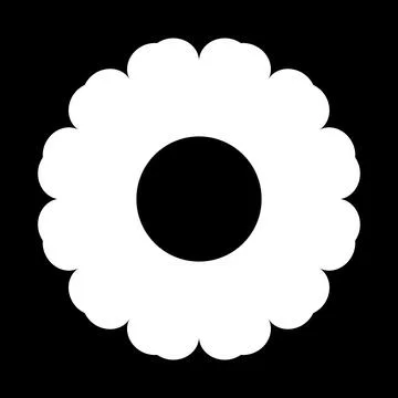 Flower icon collection vector illustrations for print, web and graphic design Stock Illustration