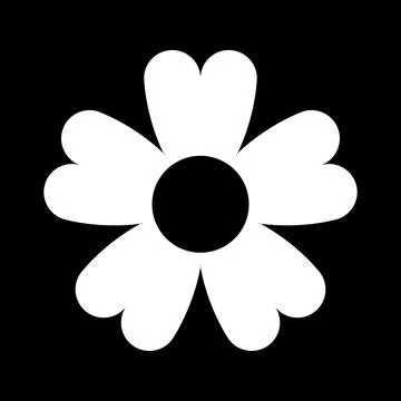 Flower icon collection vector illustrations for print, web and graphic design Stock Illustration