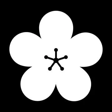 Flower icon collection vector illustrations for print, web and graphic design Stock Illustration