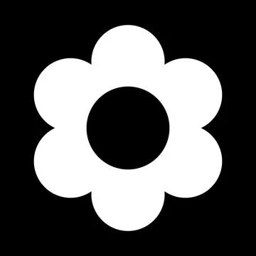 Flower icon collection vector illustrations for print, web and graphic design Stock Illustration