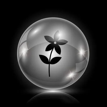 Flower  icon Stock Illustration
