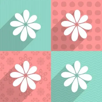 Flower icon Stock Illustration