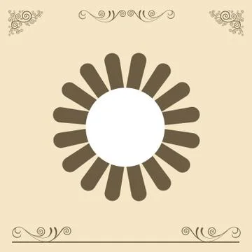 Flower icon Stock Illustration