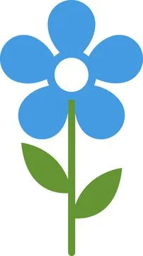 Flower icon. Retro spring summer white flower icon design vector Stock Illustration