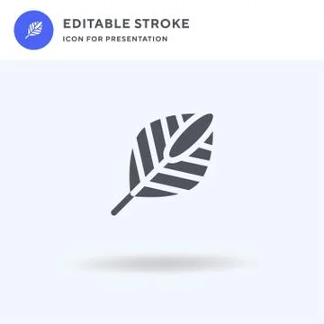 Flower icon vector, filled flat sign, solid pictogram isolated on white, logo Stock Illustration