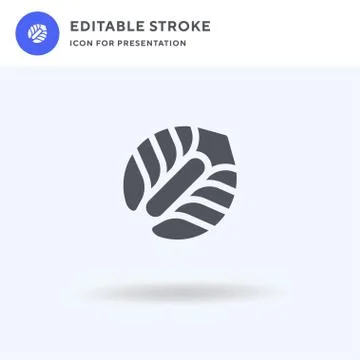 Flower icon vector, filled flat sign, solid pictogram isolated on white, logo 스톡 일러스트