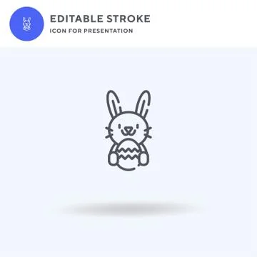 Flower icon vector, filled flat sign, solid pictogram isolated on white, logo Illustrazione stock