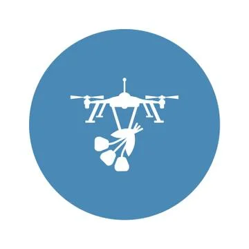 Flower Icon Vector flat design style Stock Illustration