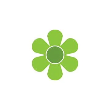 Flower icon vector Illustrazione stock