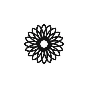 Flower Icon vector set collection for web イラスト素材