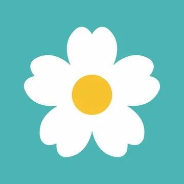 Flower icons set Vector illustration isolated on white background. Flower icon. Stock Illustration
