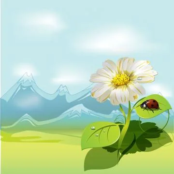 Flower Illustrazione stock