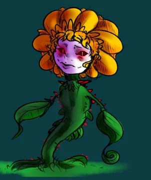 Flower Illustrazione stock