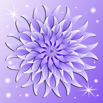 Flower. Stock Illustration