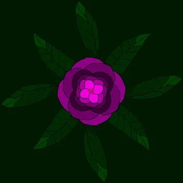 Flower Stock-Illustration